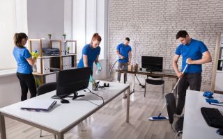 Работаем вместе: как поддерживать чистоту в офисе