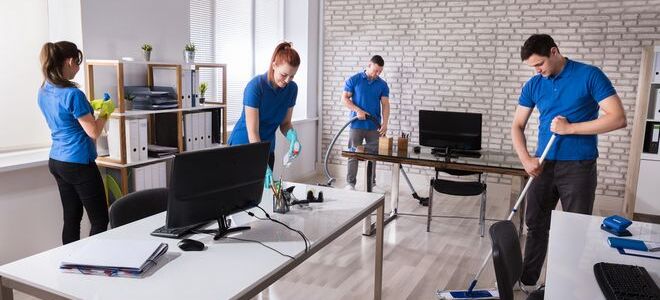 Работаем вместе: как поддерживать чистоту в офисе