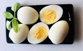 Яйца, сваренные вкрутую портятся?