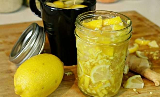 Лимоны с имбирем и медом