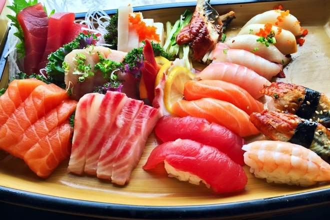 суши сашими