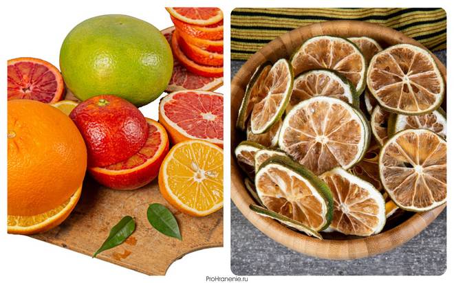 Список лучших фруктов для сушки Апельсины