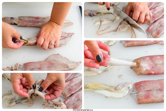 Если вы готовы, чистить целого кальмара в домашних условиях на самом деле очень просто. И намного дешевле, чем покупать уже очищенного кальмара. На чистку кальмара у вас уйдет около 5-10 минут. Так же вам следует сделать это, чтобы заморозить очищенного кальмара для последующего хранения.