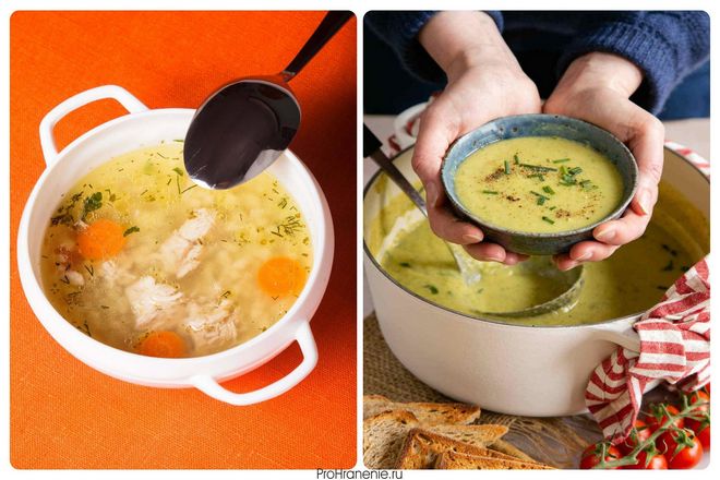 Суп - это отличный выбор для еды на скорую руку. Его можно приготовить большой порцией, он хорошо замораживается, и его легко разогреть.